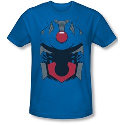 Jla - Mens Darkseid Costume Slim Fit T-Shirt