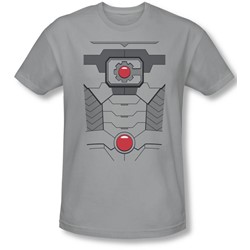 Jla - Mens Cyborg Costume Slim Fit T-Shirt