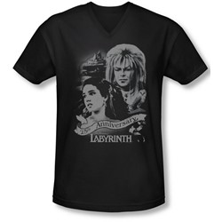 Labyrinth - Mens Anniversary V-Neck T-Shirt