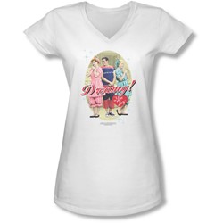 Lucy - Juniors Dreamy! V-Neck T-Shirt