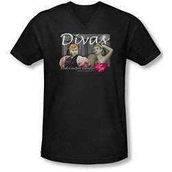 Lucy - Mens Divas V-Neck T-Shirt