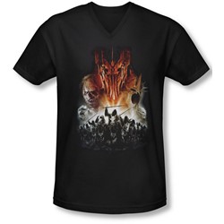 Lor - Mens Evil Rising V-Neck T-Shirt