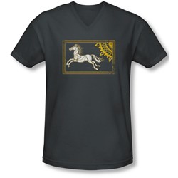 Lor - Mens Rohan Banner V-Neck T-Shirt