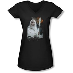 Lor - Juniors Gandalf V-Neck T-Shirt