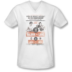 Rocky - Mens Vs Clubber Poster V-Neck T-Shirt