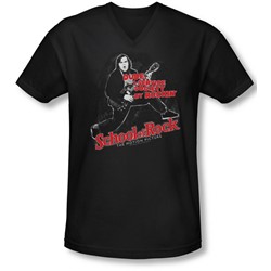 School Of Rock - Mens Rockin V-Neck T-Shirt