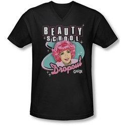 Grease - Mens Beauty School Dropout V-Neck T-Shirt