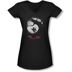 Sleepy Hollow - Juniors Poster V-Neck T-Shirt