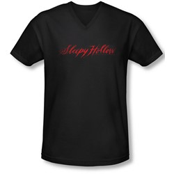 Sleepy Hollow - Mens Logo V-Neck T-Shirt