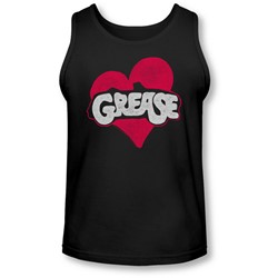 Grease - Mens Heart Tank-Top