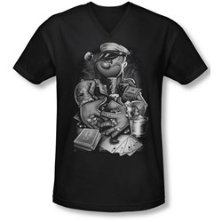 Popeye - Mens Mine All Mine V-Neck T-Shirt