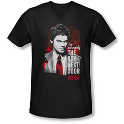 Dexter - Mens Boy Next Door V-Neck T-Shirt