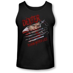 Dexter - Mens Blood Never Lies Tank-Top