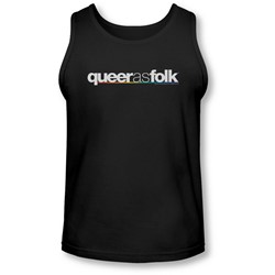 Queer As Folk - Mens Logo Tank-Top