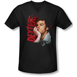 Dexter - Mens Layered V-Neck T-Shirt