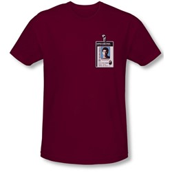 Dexter - Mens Badge Slim Fit T-Shirt