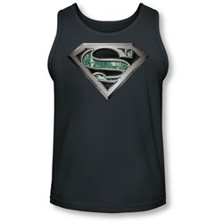 Superman - Mens Circuitry Logo Tank-Top