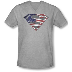 Superman - Mens All V-Neck T-Shirt