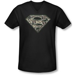 Superman - Mens All About The Benjamins V-Neck T-Shirt