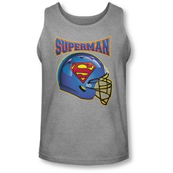 Superman - Mens Helmet Tank-Top