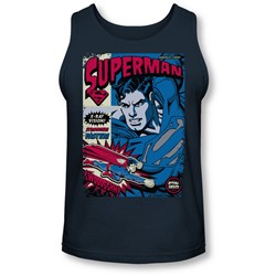 Superman - Mens Action Packed Tank-Top