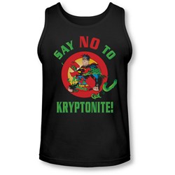 Superman - Mens Say No To Kryptonite Tank-Top