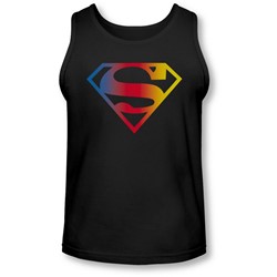 Superman - Mens Gradient Superman Logo Tank-Top