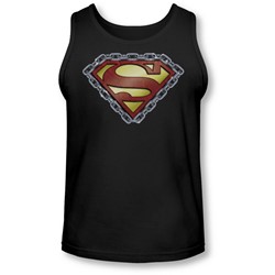 Superman - Mens Chained Shield Tank-Top