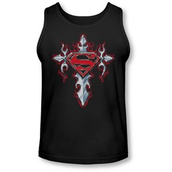 Superman - Mens Gothic Steel Logo Tank-Top