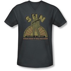 Sun - Mens Original Son V-Neck T-Shirt