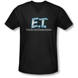 Et - Mens Logo V-Neck T-Shirt