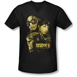 Hellboy Ii - Mens Ungodly Creatures V-Neck T-Shirt
