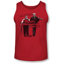 Hot Fuzz - Mens Day'S Work Tank-Top
