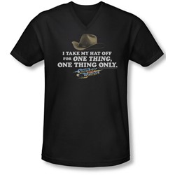 Smokey And The Bandit - Mens Hat V-Neck T-Shirt