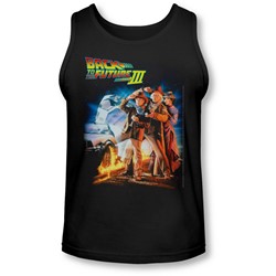 Back To The Future Iii - Mens Poster Tank-Top
