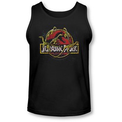 Jurassic Park - Mens Something Has Survived Tank-Top