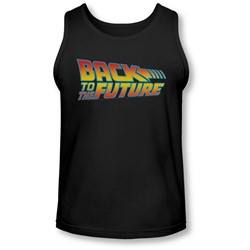 Back To The Future - Mens Logo Tank-Top