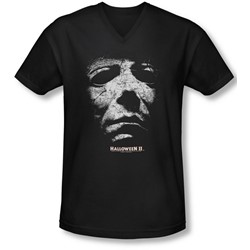 Halloween Ii - Mens Mask V-Neck T-Shirt
