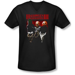 Halloween Iii - Mens Trick Or Treat V-Neck T-Shirt