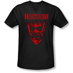 Halloween Iii - Mens Title V-Neck T-Shirt