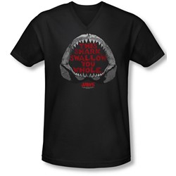 Jaws - Mens This Shark V-Neck T-Shirt
