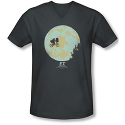 Et - Mens In The Moon V-Neck T-Shirt