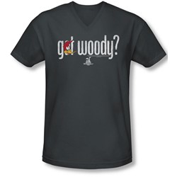 Woody Woodpecker - Mens Got Woody V-Neck T-Shirt
