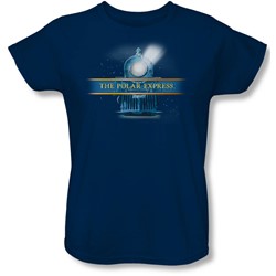 Polar Express - Womens Train Logo T-Shirt