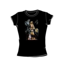 Heavy Metal - Dark Elfs Kiss - Juniors Black S/S T-Shirt For Women