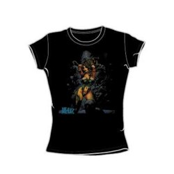 Heavy Metal - Medusa - Juniors Black S/S T-Shirt For Women