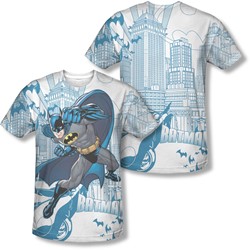 Batman - Mens Skyline All Over T-Shirt