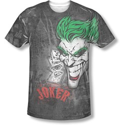 Batman - Mens Joker Sprays The City T-Shirt