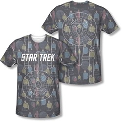 Star Trek - Mens Enterprise Crew T-Shirt