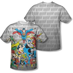Dc - Mens Justice League Assemble T-Shirt